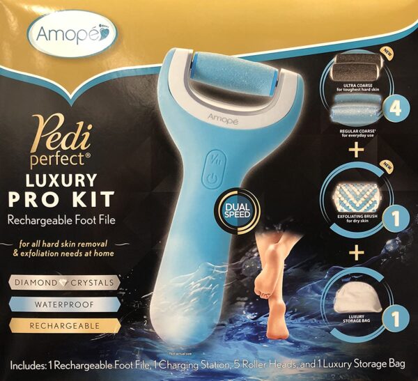 Amope Pedi Luxury Pro Kit recargable