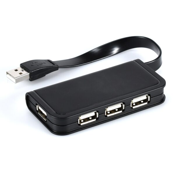 4 puertos USB con conector USB - onn