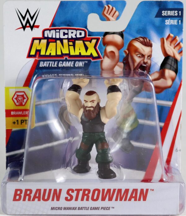 Braun Strowman Mini Figura De Lucha-Micro MANIAX