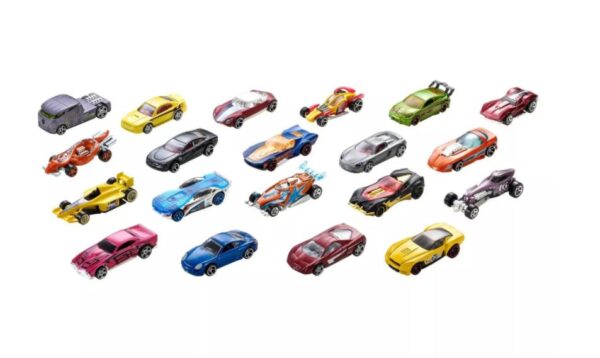 Paquete de regalo de 20 coches Marca Hot Wheels