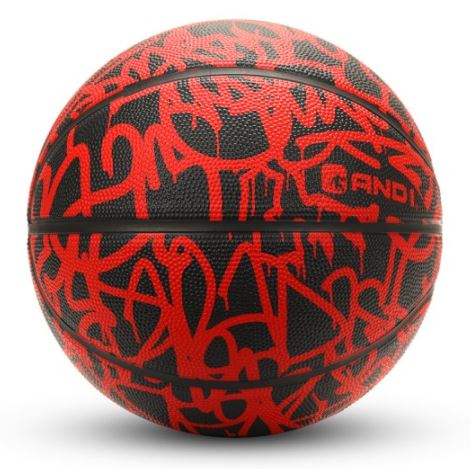 AND1 Fantom - Balón de baloncesto de goma: tamaño reglamentario oficial 7  (29.5 pulgadas), diseño de canal profundo, hecho para juegos de baloncesto