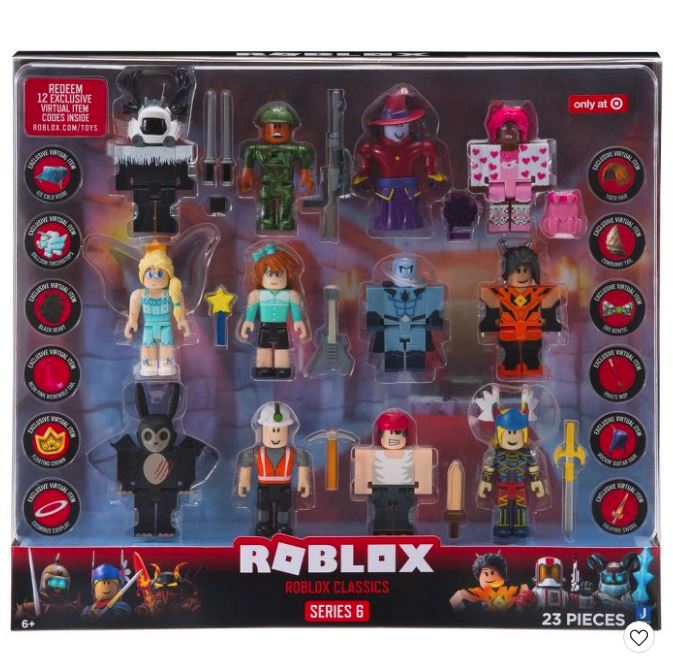 Paquete de 12 figuras marca Roblox Segunda que Barato