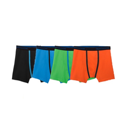 4 boxers para ni o talla L 14 16 marca Fruit of the Loom