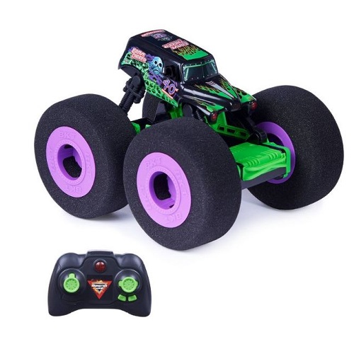 Carro a control remoto Rampa Champ Grave Digger marca Monster Jam Segunda que Barato