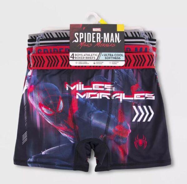 Paquete de 4 boxer para niño, Talla 8 -Spider-Man