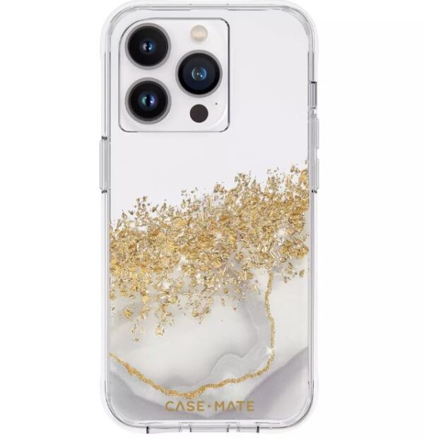 Funda/Case para Apple iPhone 14 Pro Max, dorado en quilates -CASE-MATE