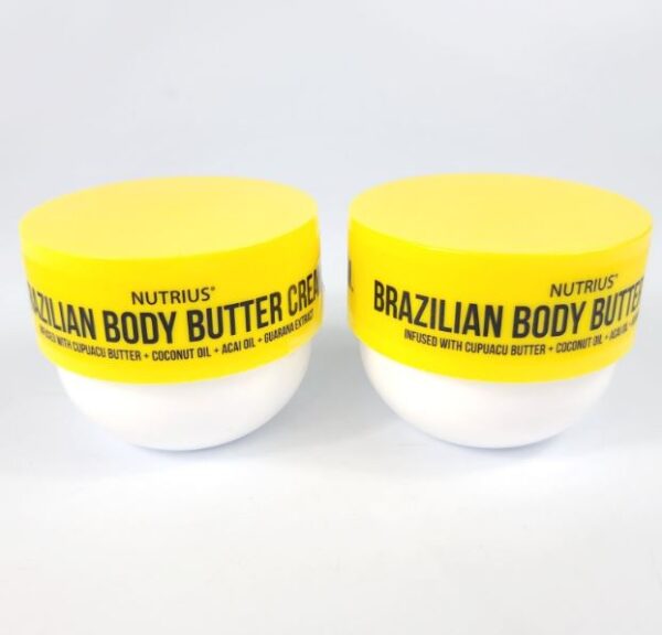 Crema corporal brasileña, 2 Piezas - Nutrius