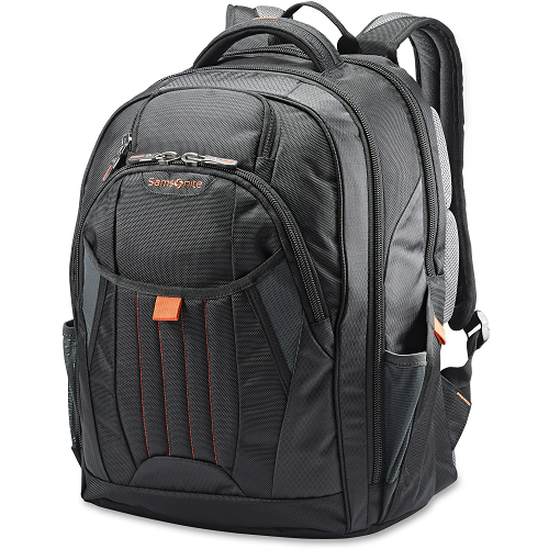 Mochila con espacio para laptop color Negro Samsonite Segunda que Barato