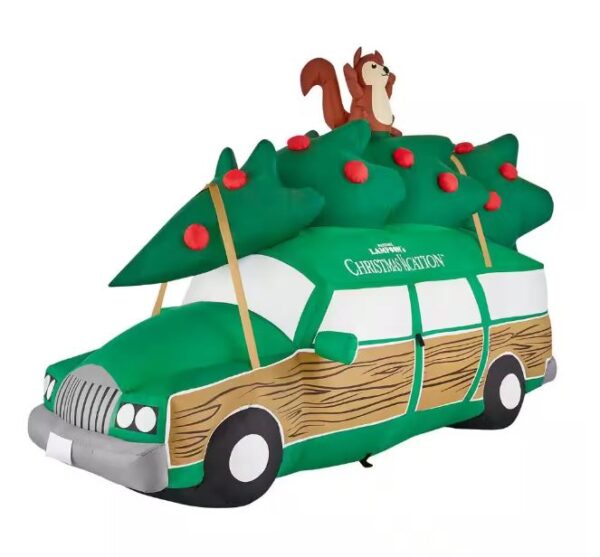 Inflable de Camioneta con arbol LED de 8,5 pies - Gemma