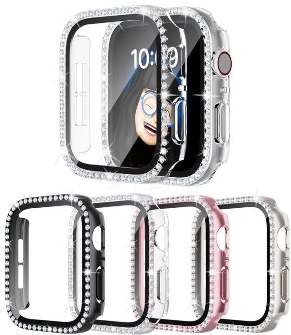 Par de protectores para apple watch de 42mm marca Cable