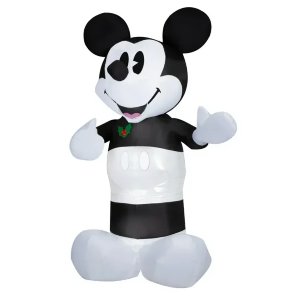 Inflable navideño de Mickey Mouse 10 pies marca Disney