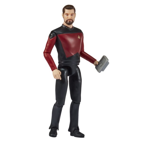 Figura de acción de Comandante William Riker de 5" -Star Trek