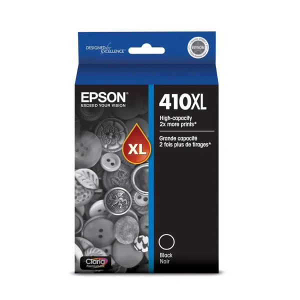 Cartucho de tinta negra individual Epson 410XL