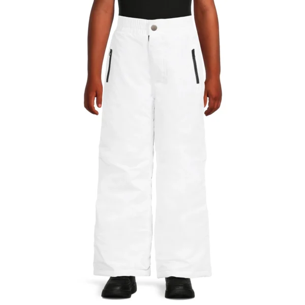 Pantalones para nieve color blanco para niña talla 6 - Iceburg