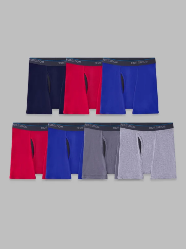 Paquete de 7 calzones para niño talla 14-16 marca Boys'Eversoft