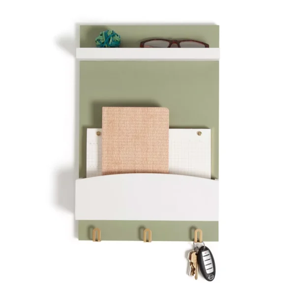 Organizador de pared moderno de 11" x 17" marca U Brands