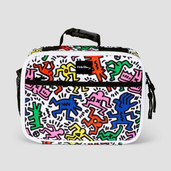 Bolsa tipo lonchera para niños marca Keith Haring - Rainbow