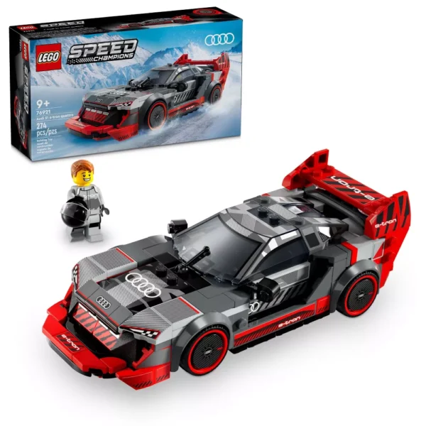 Juego de construcción LEGO de Carro Audi S1 ​​e-tron quattro Speed Champions