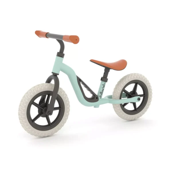 Bicicleta de balance para niños de 10" color verde menta -Chillafish