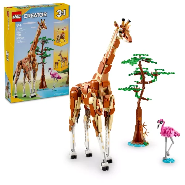 Juego de construcción LEGO 3 en 1 Wild Safari Animals - LEGO