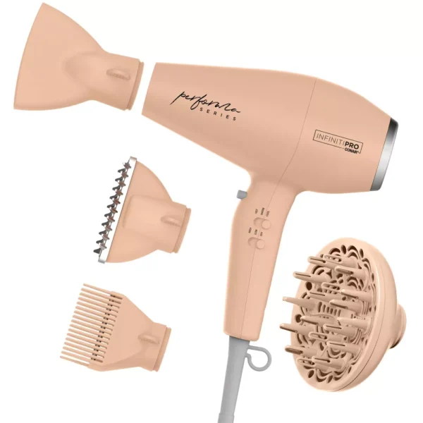 Secador para el cabello con difusor de cerámica InfinitiPRO - Conair