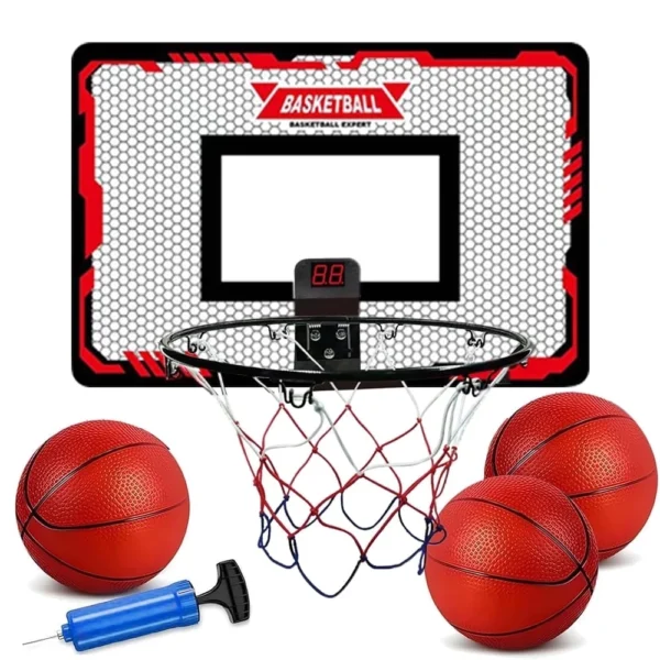 Aro de baloncesto con marcador electrónico de puntuación automática para Interior -Aedavey