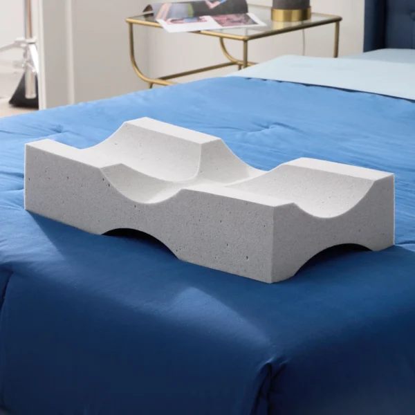 Almohada para rodillas y tobillos de memory foam con regulador de temperatura -Pillow Cube