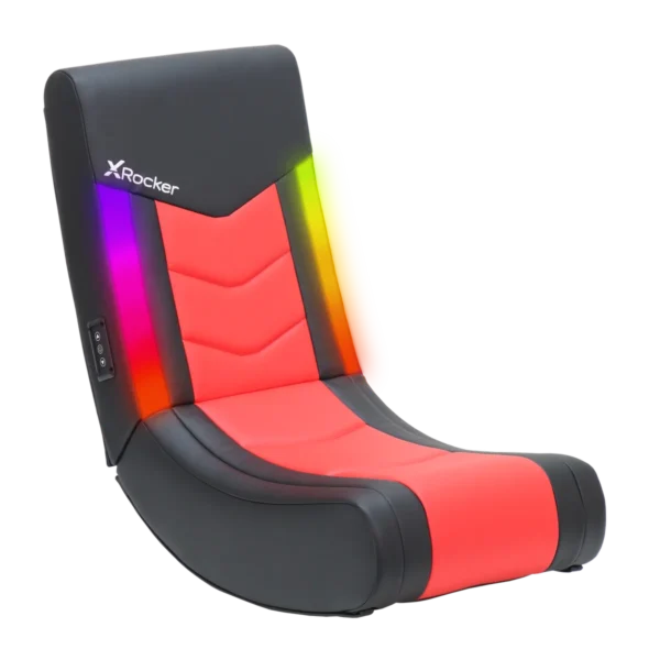 Silla mesedora Gamer con iluminación RGB modelo Rocker - X Rocker Store