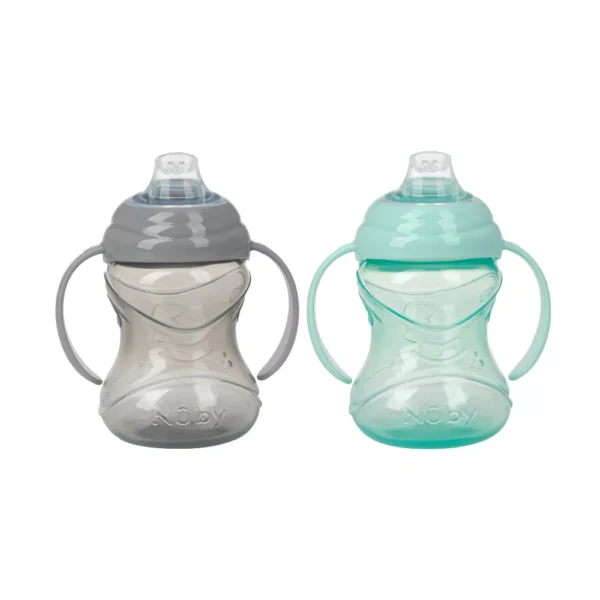 Par de vasos para bebé de de 8 oz - Nuby