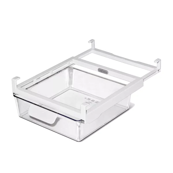 Organizador para cocina y refrigerador de plástico blanco de 10"  -OXXO